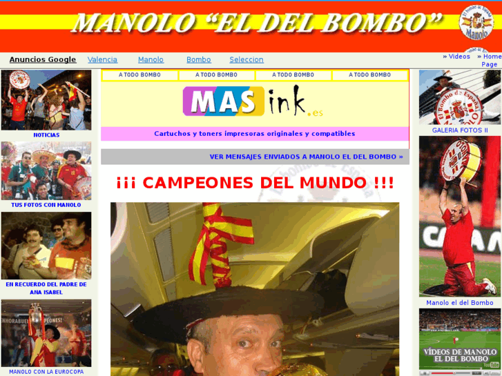 www.manoloeldelbombo.com