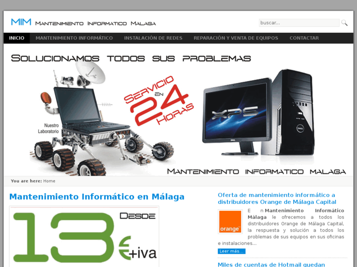 www.mantenimientoinformaticomalaga.es