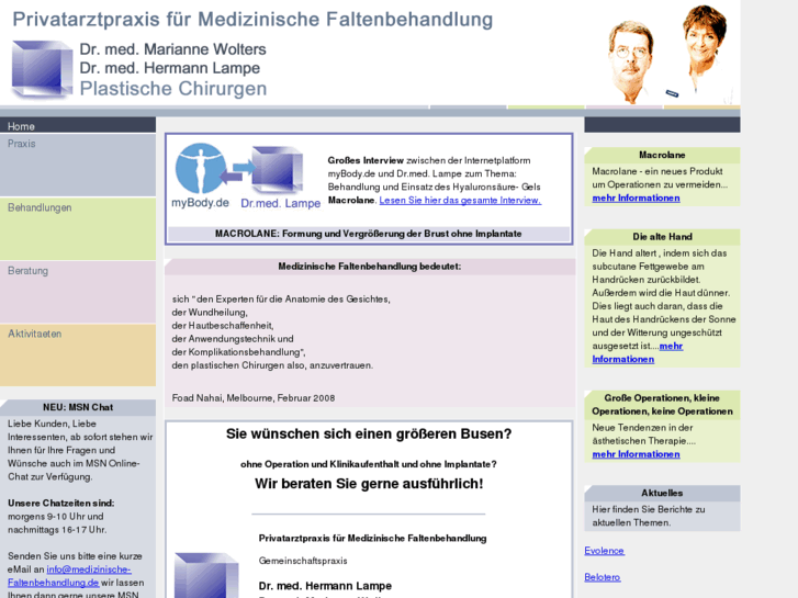 www.medizinische-faltenbehandlung.com