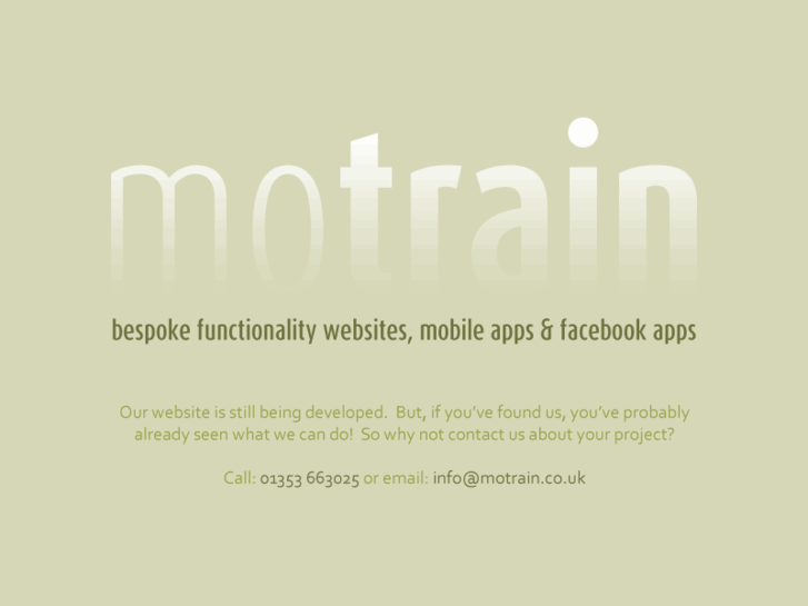www.motrain.co.uk