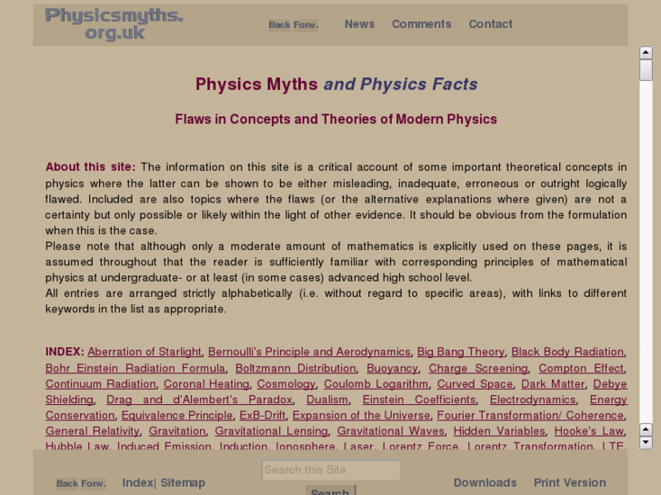 www.physicsmyths.org.uk