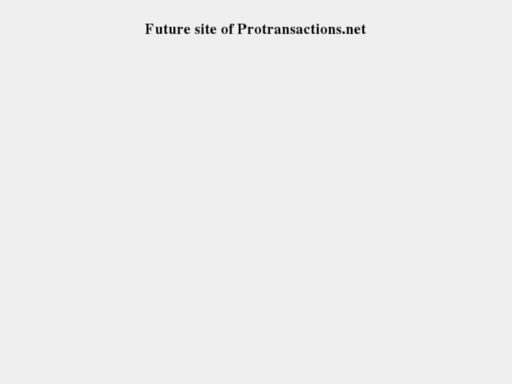 www.protransactions.net