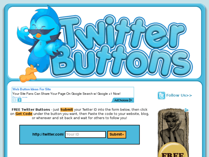 www.twitterbuttons.net