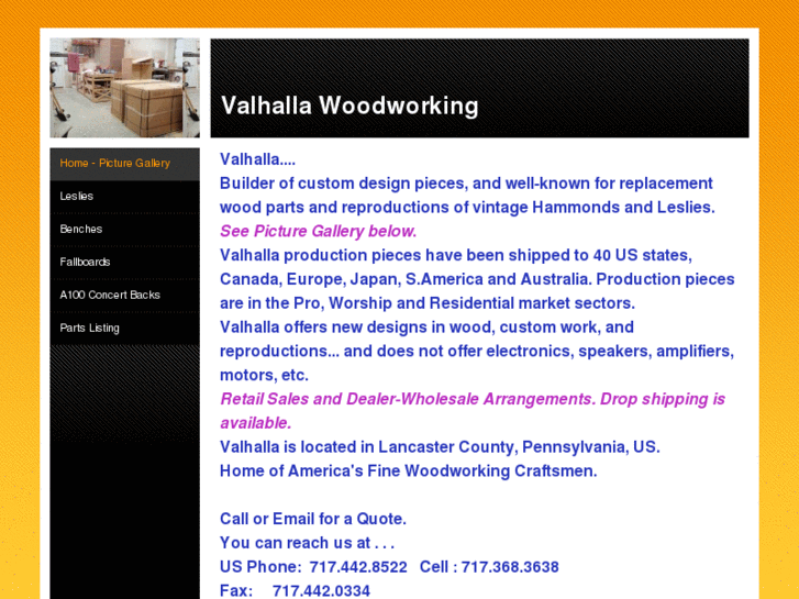 www.valhallawoodworking.com