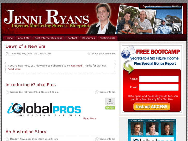 www.whoisjenniryan.com