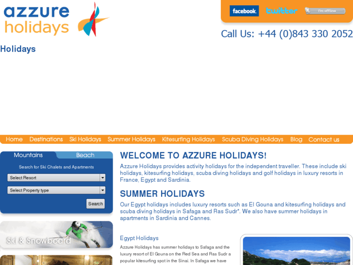 www.azzureholidays.com