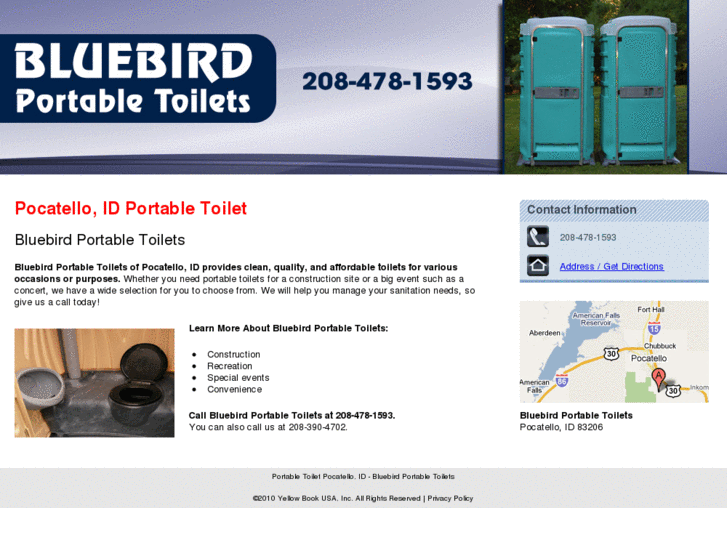 www.bluebirdportabletoilets.com