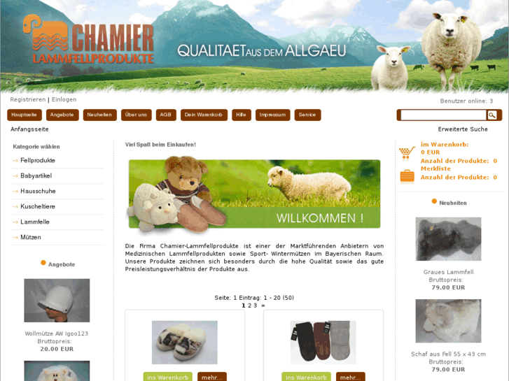 www.chamier-lammfellprodukte.com