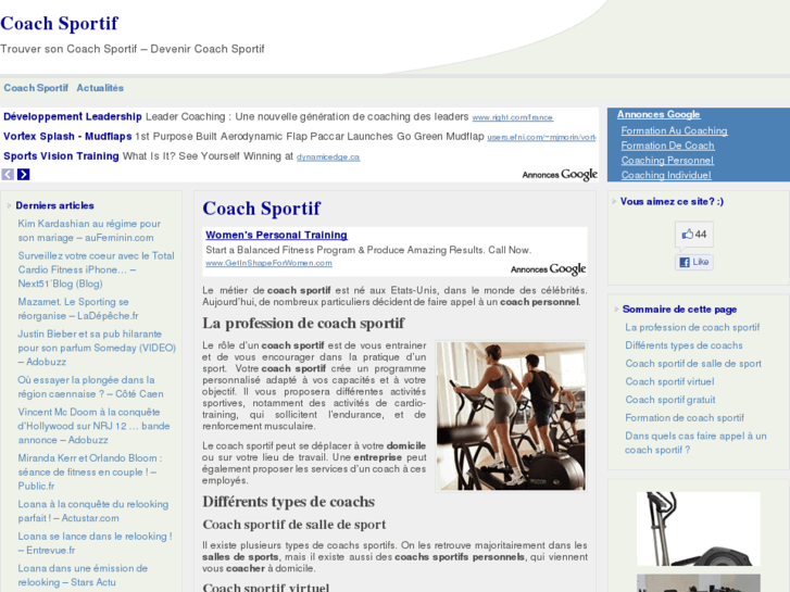 www.coach-sportif.info