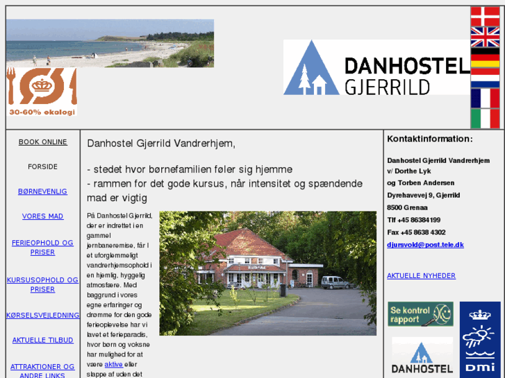 www.danhostel-gjerrild.dk