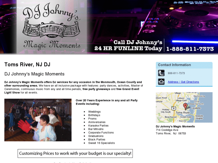 www.djjohnnysmagicmoments.com