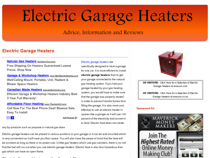 www.electricgarageheatersinfo.com