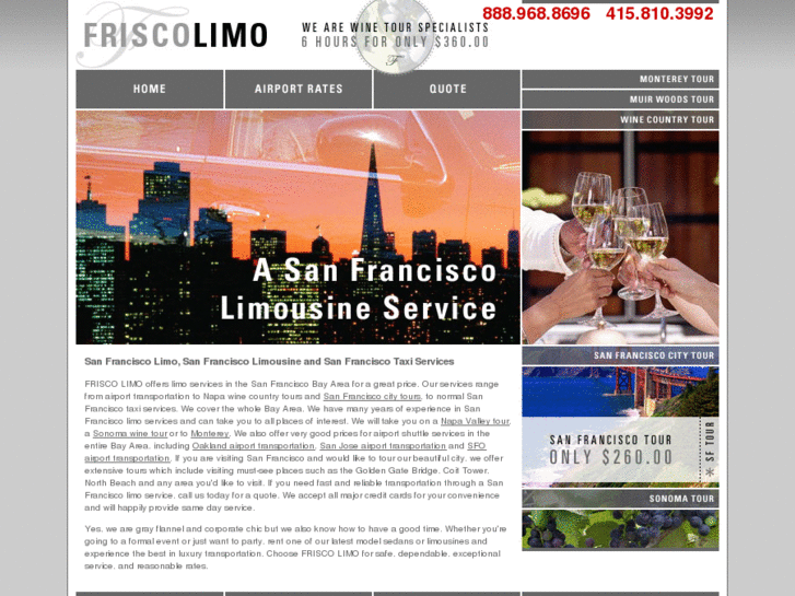 www.friscolimo.com