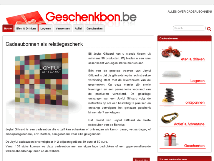 www.geschenkbon.be