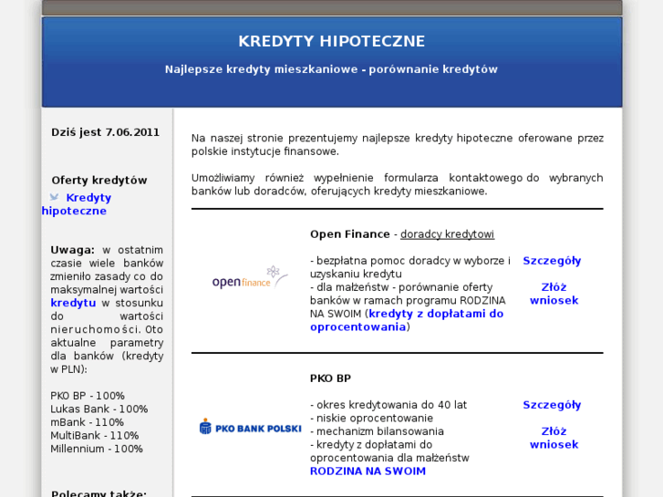 www.hipoteczne-kredyty.net