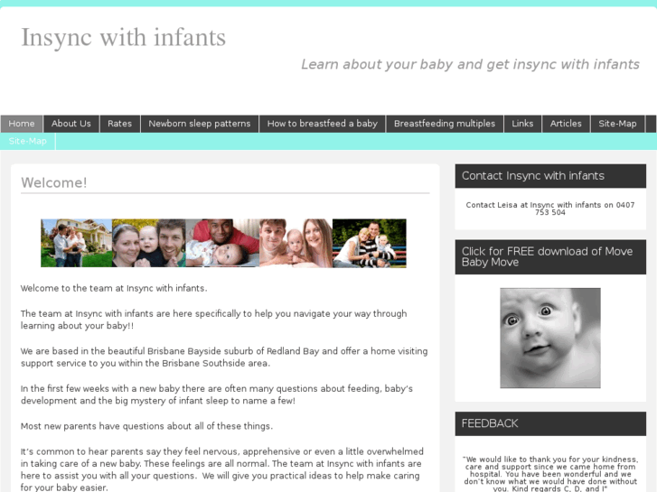 www.insyncwithinfants.com