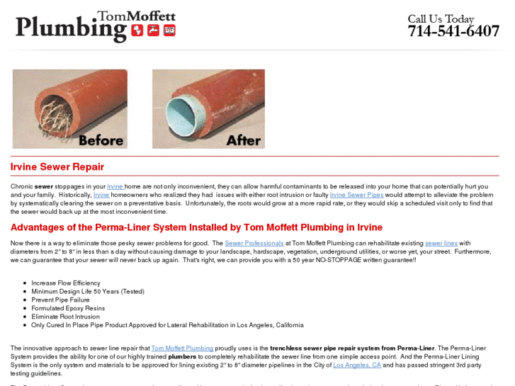 www.irvinesewerrepair.com
