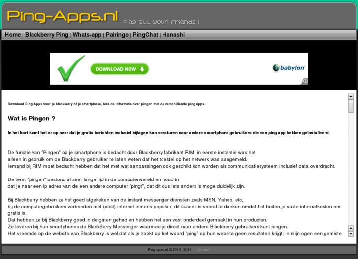 www.ping-apps.nl