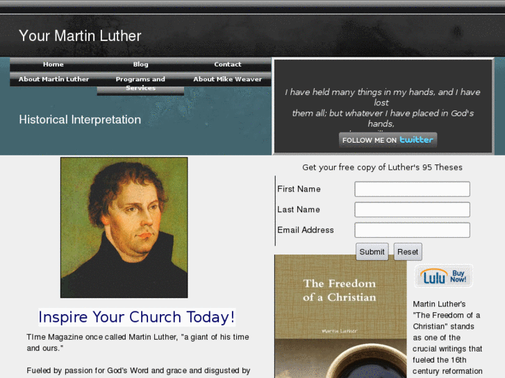 www.yourmartinluther.com