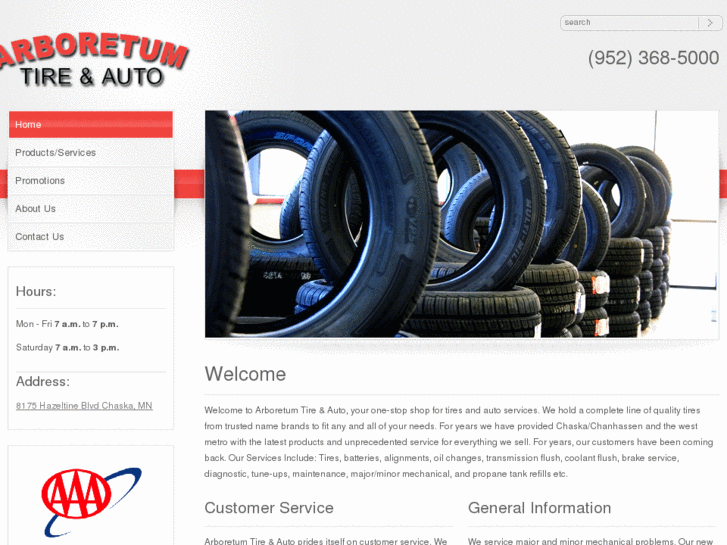 www.arboretumtireandauto.com