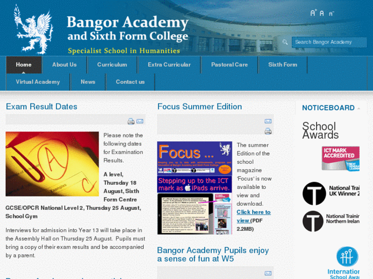 www.bangoracademy.co.uk