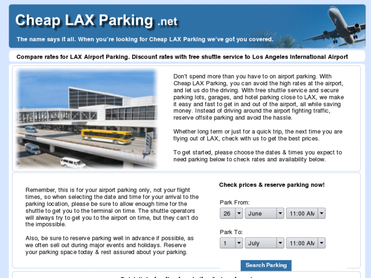 www.cheaplaxparking.net