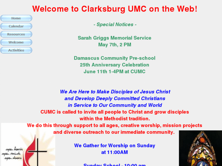 www.clarksburgumc.com