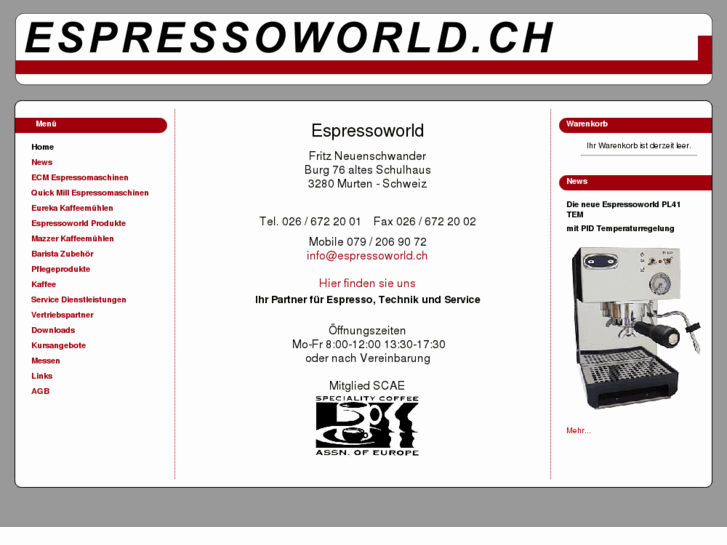 www.espressoworld.ch