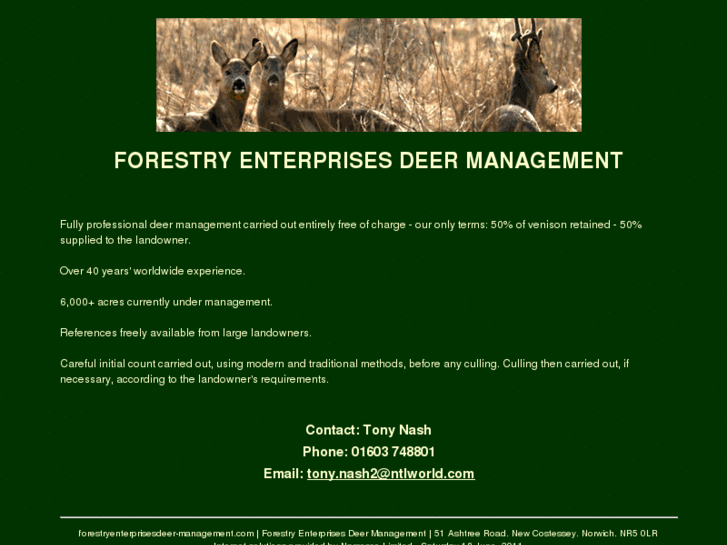 www.forestryenterprisesdeer-management.com