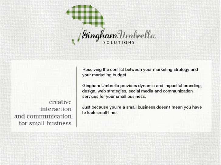 www.ginghamumbrella.com