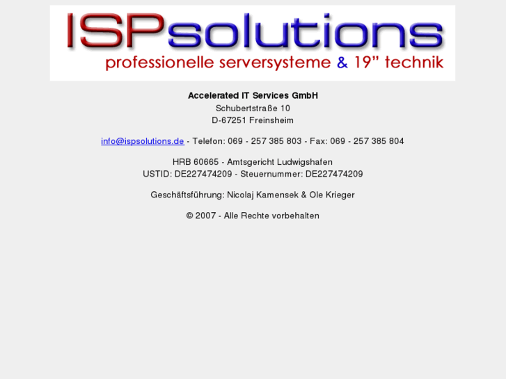 www.ispsolutions.de