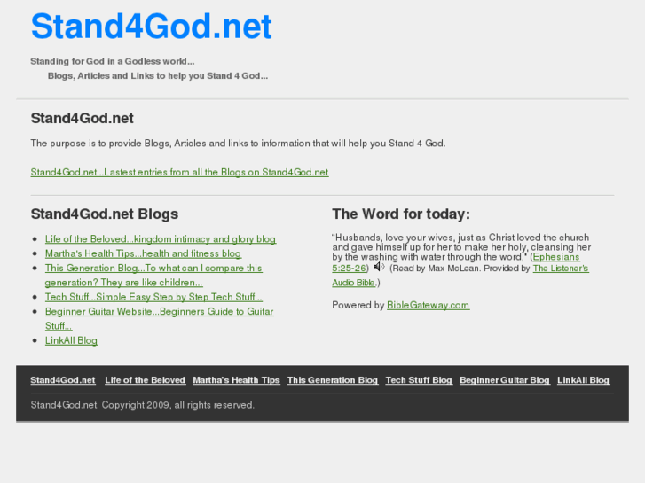 www.stand4god.net