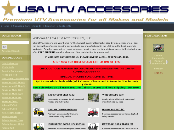 www.usautvaccessories.com