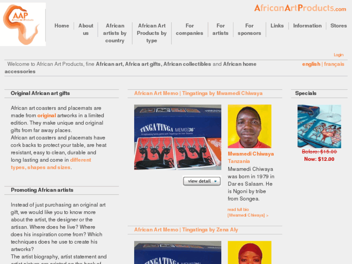 www.africanartproducts.com
