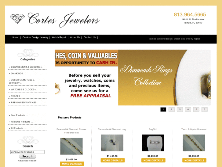 www.cortesjewelers.net