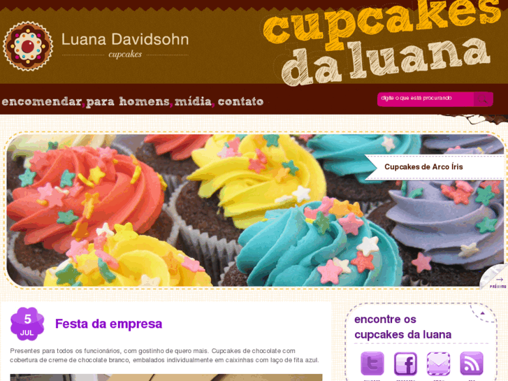 www.cupcakesdaluana.com.br