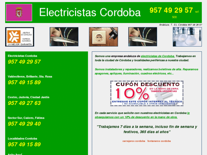 www.electricistascordoba.com