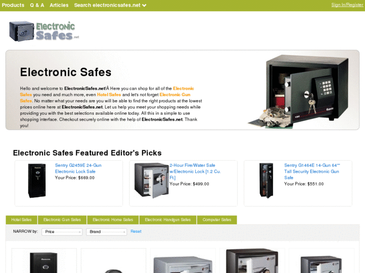 www.electronicsafes.net