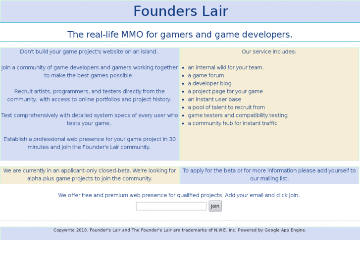 www.founderslair.com
