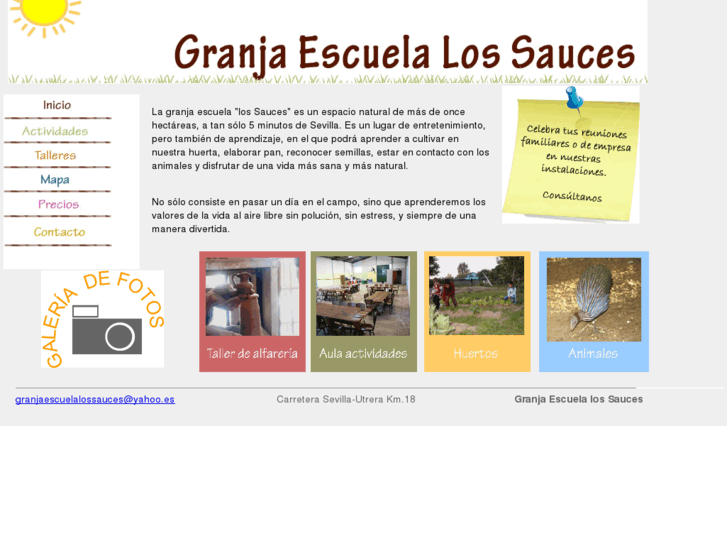 www.granjaescuelalosauces.es