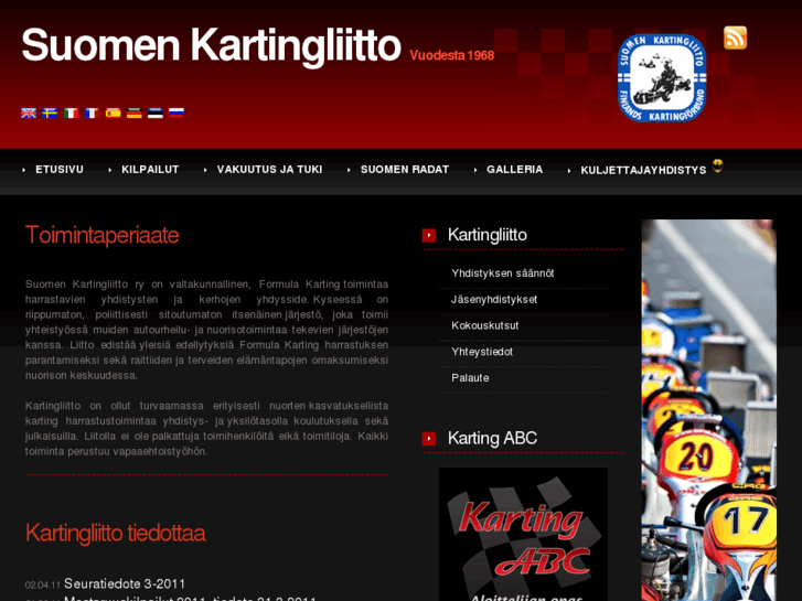 www.kartingliitto.com