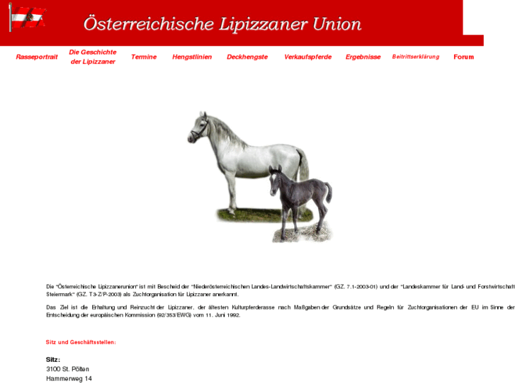 www.oesterreichische-lipizzaner-union.at