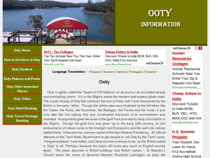 www.ootyindia.net