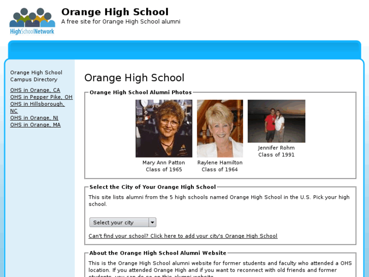 www.orangehighschool.net