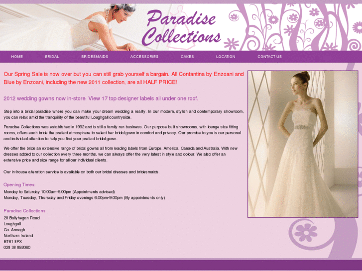 www.paradisecollections.com