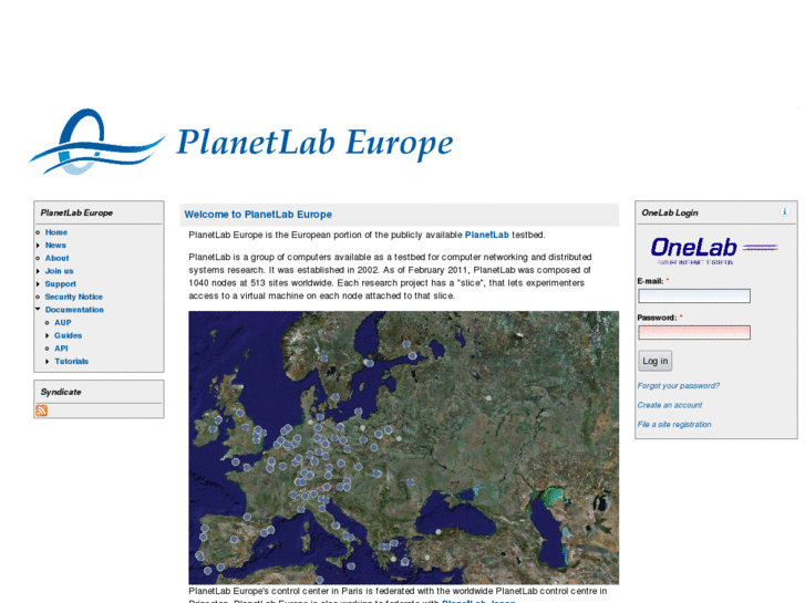 www.planet-lab.eu