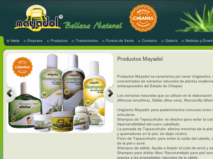 www.productosmayadol.com