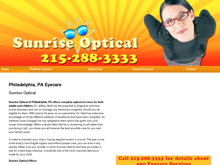 www.sunriseopticalpa.com