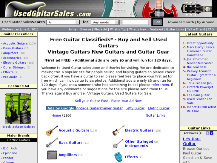 www.usedguitarsales.com