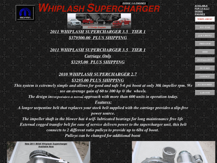 www.whiplashsupercharger.com